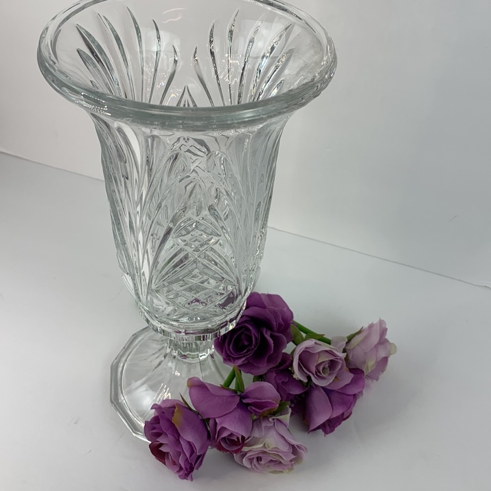 St George 2pc hurricane lamp candle holder